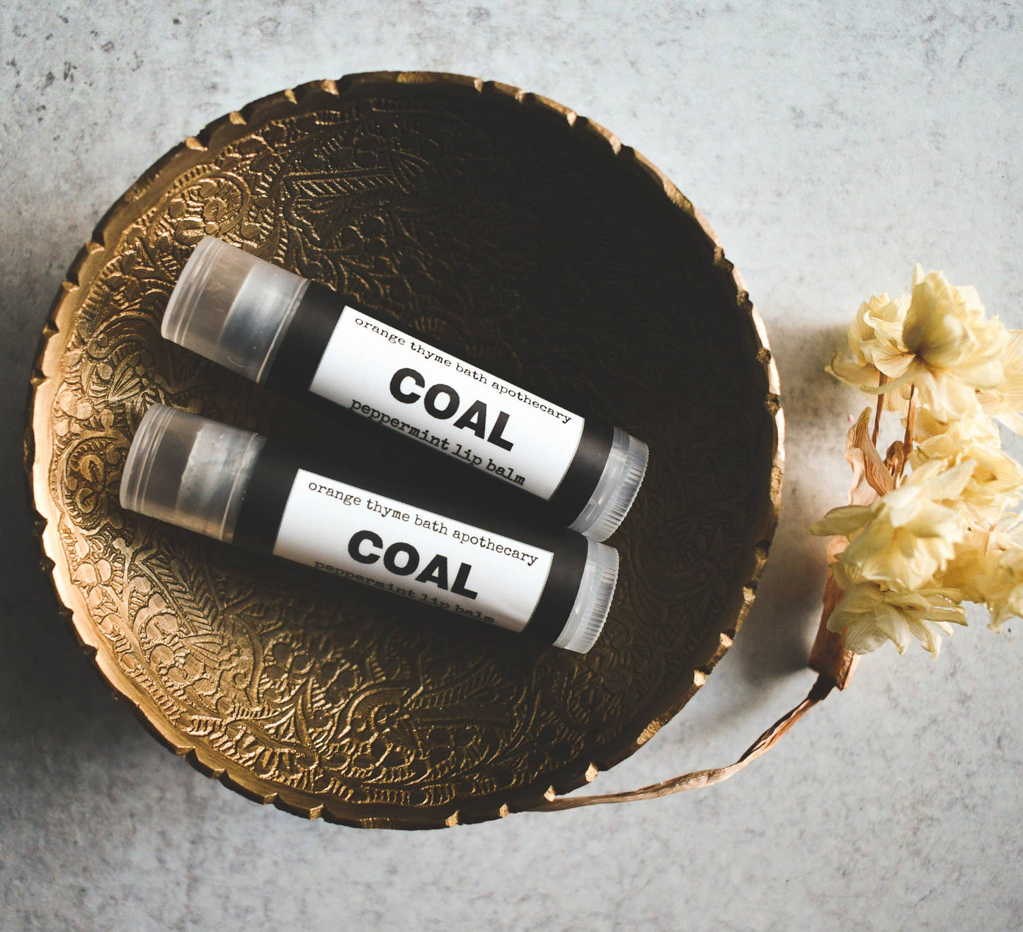 "Coal" Peppermint Lip Balm
