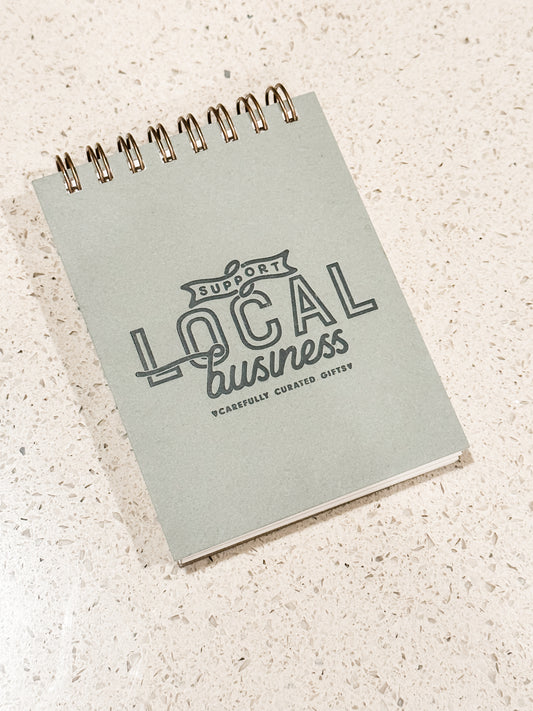'Support Local Business' Mini Jotter